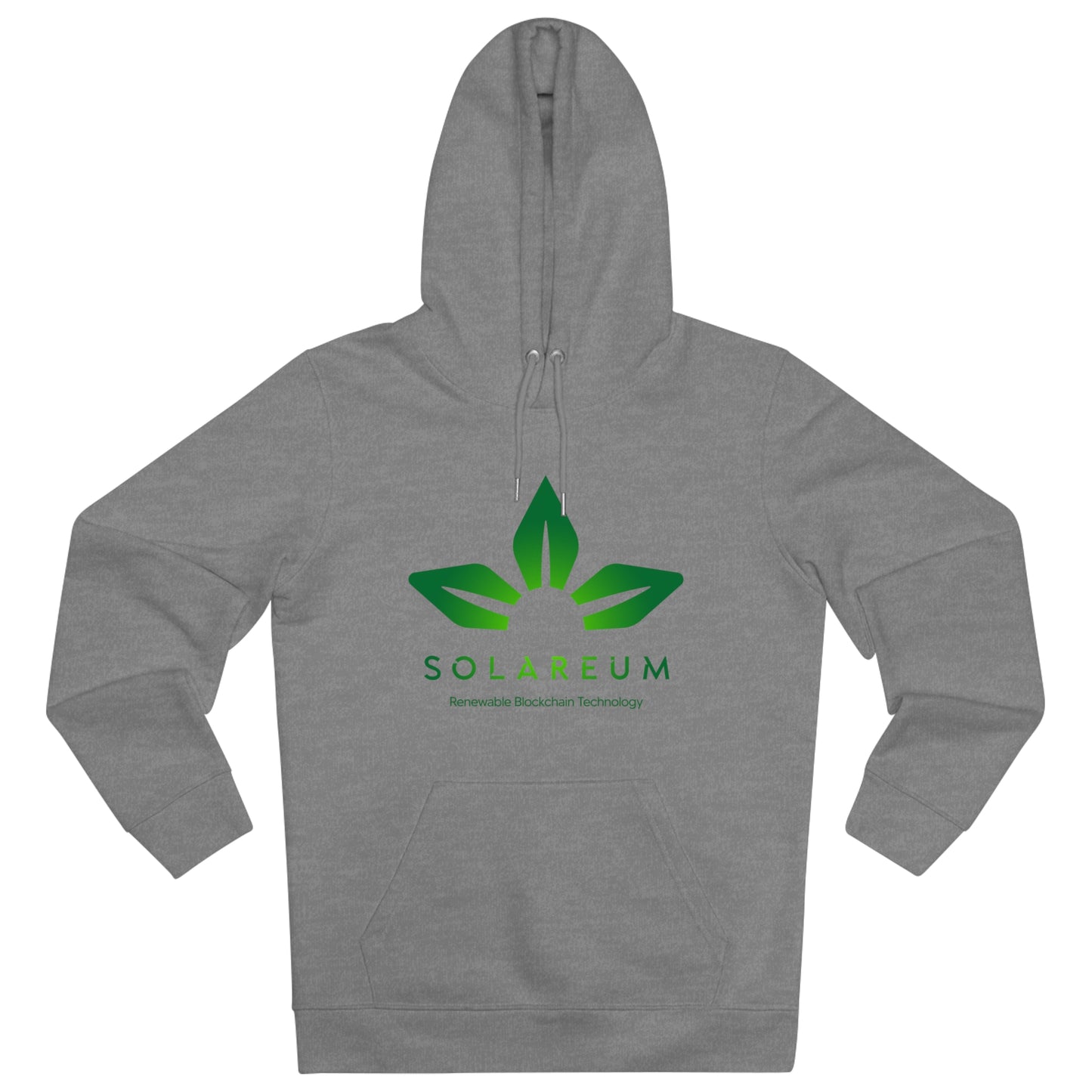 Organic Unisex Cruiser Green Logo Hoodie