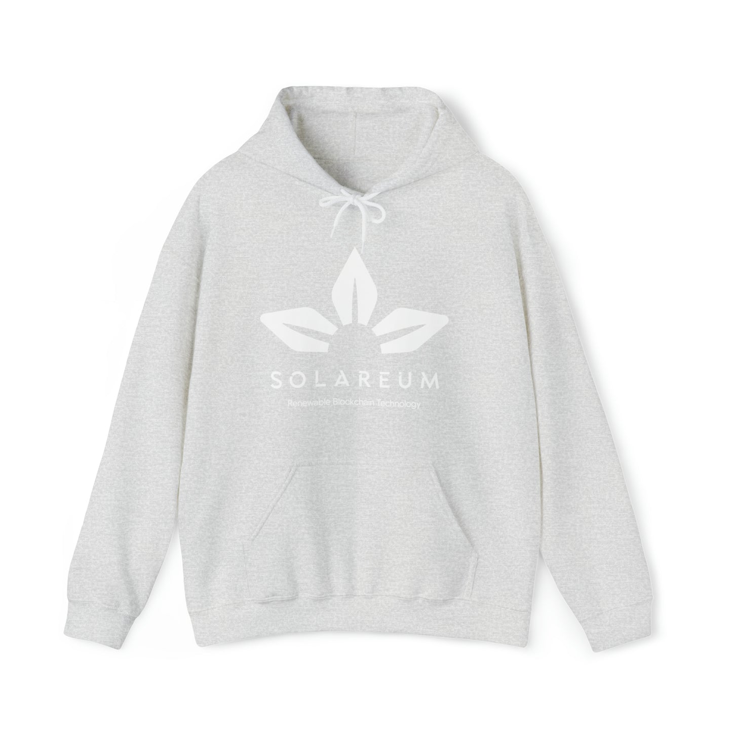 Unisex Heavy Blend™ Hooded, White Logo, Sweatshirt