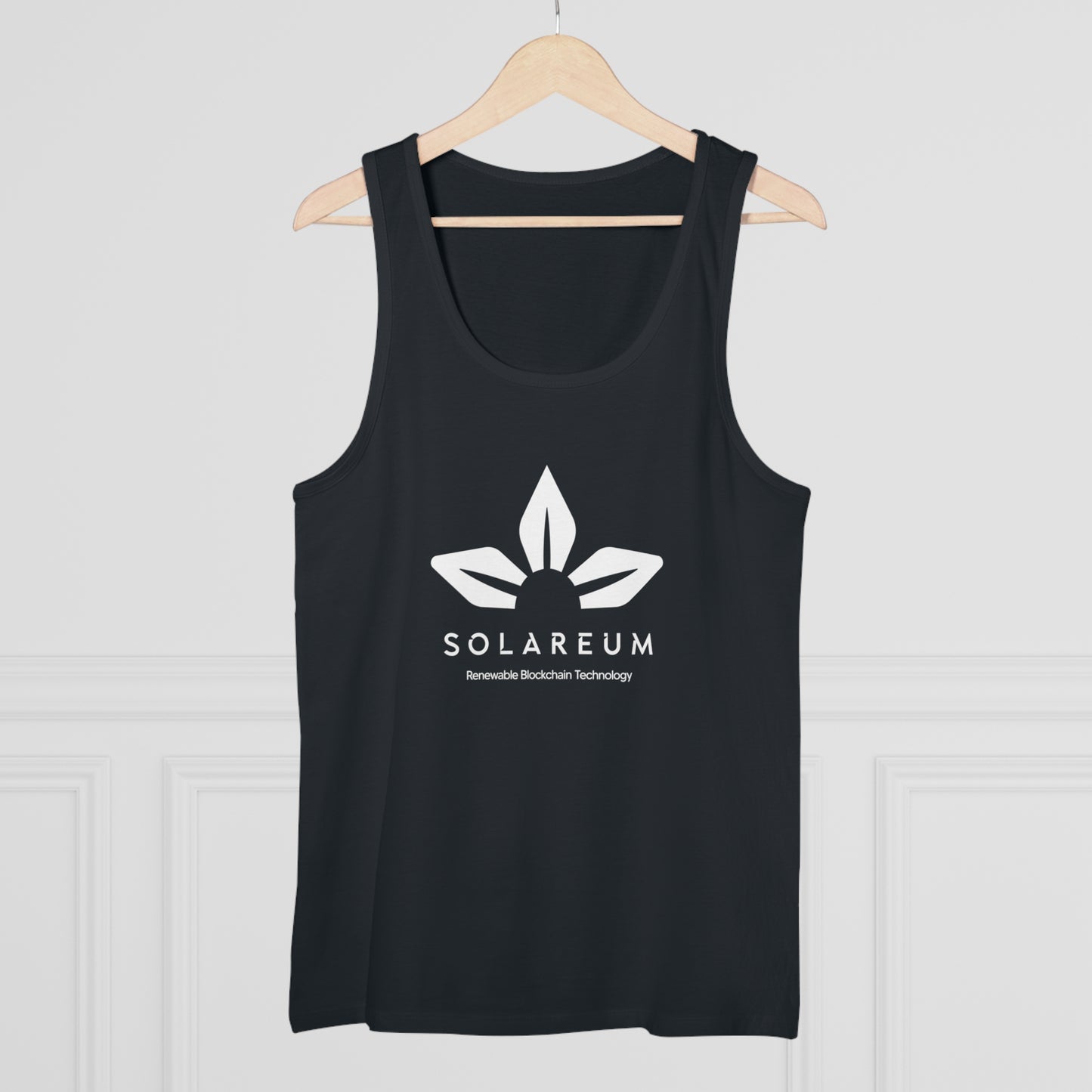 Men's Specter White Logo Tank Top