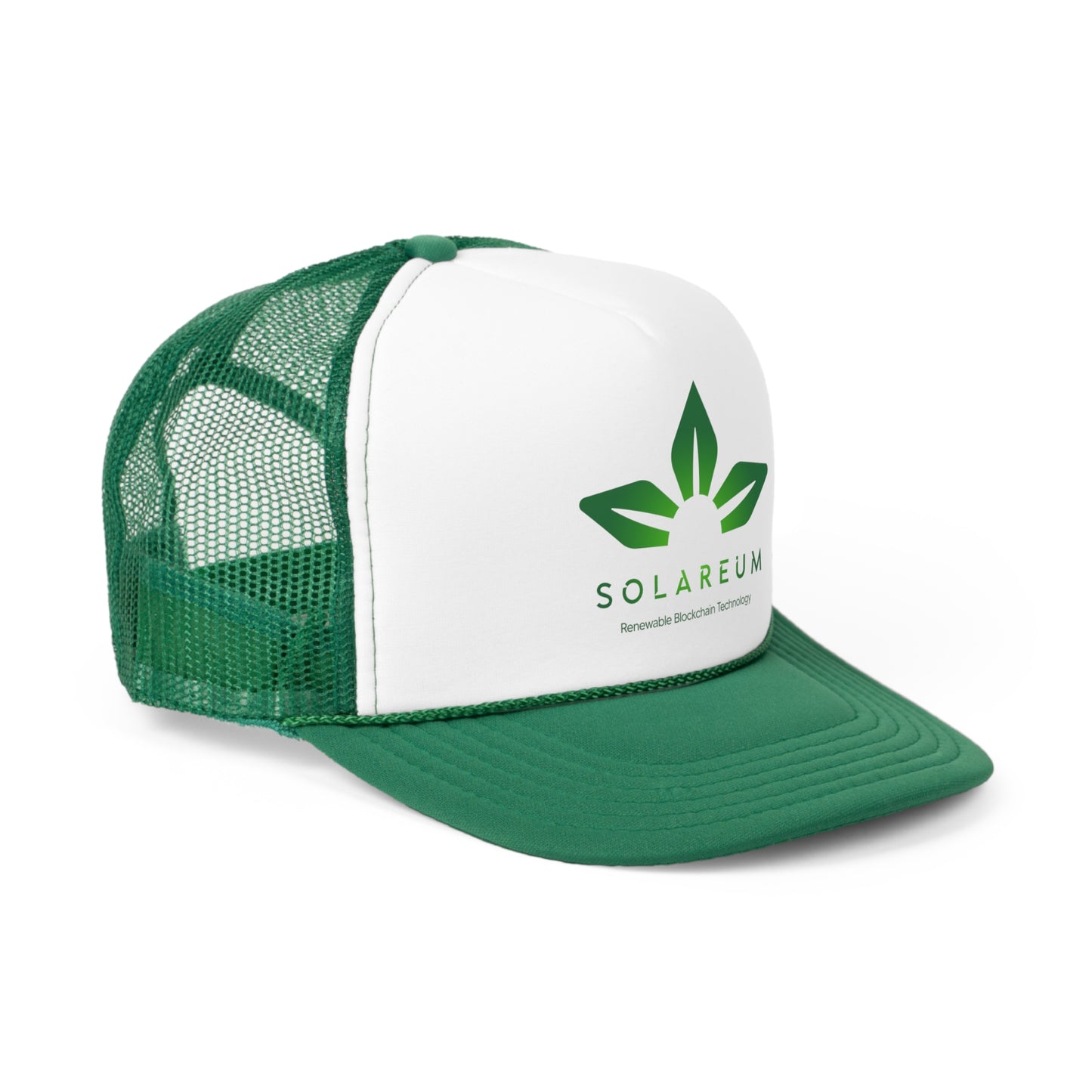 Green Logo Trucker Cap