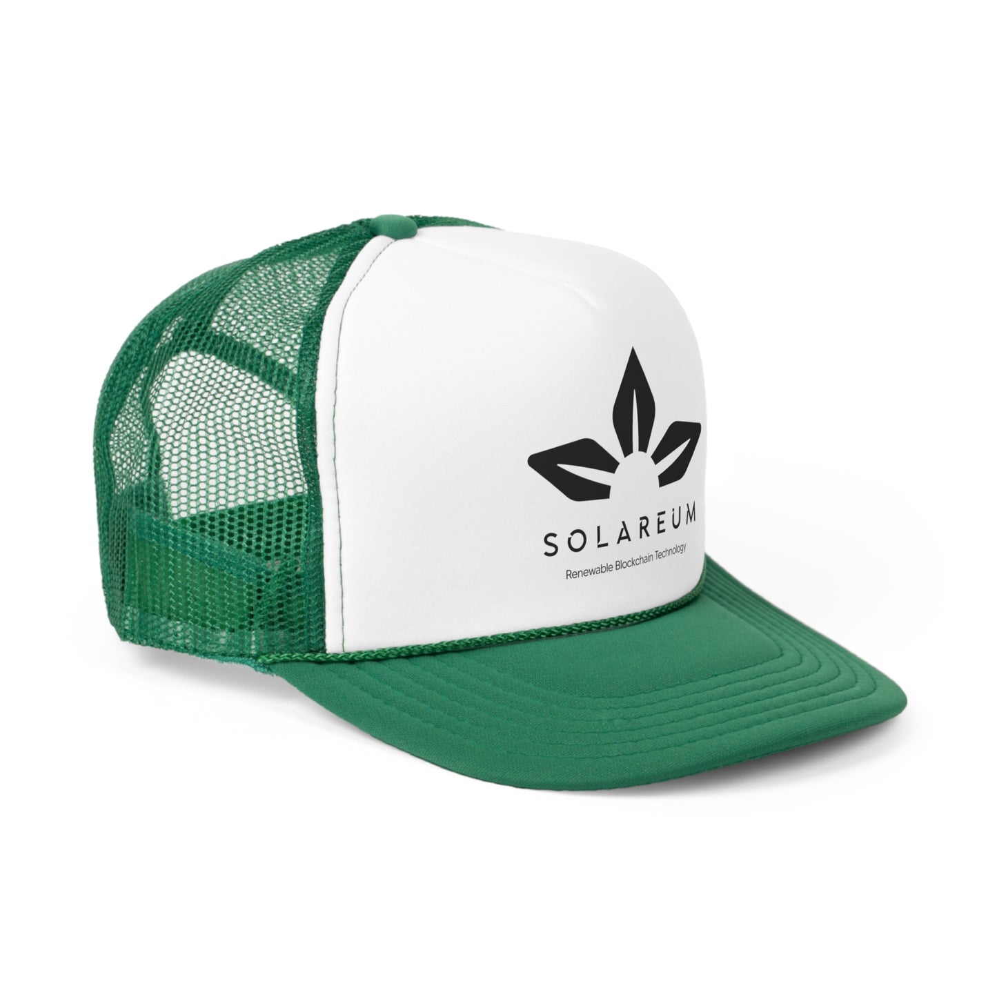 Pink, Green or Black w/ Black Logo, Trucker Cap