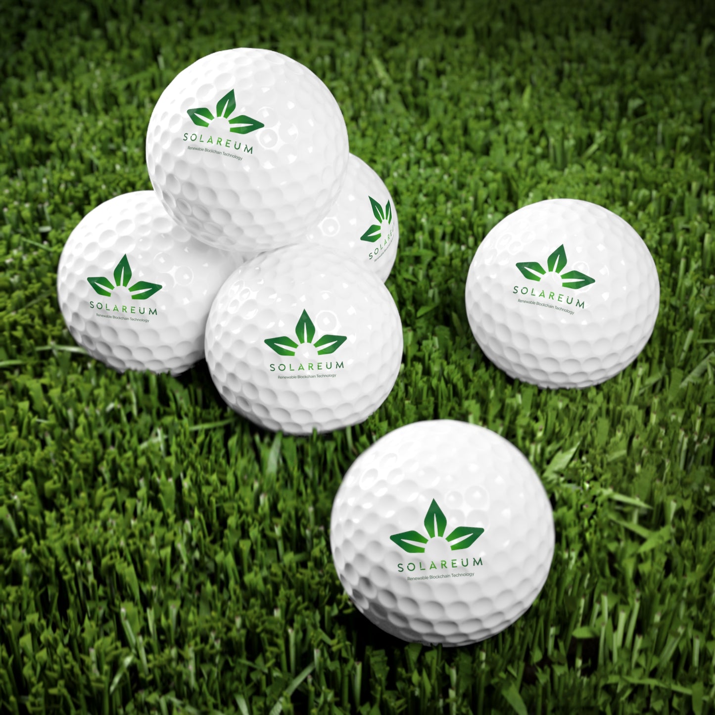 Logo Golf Balls, 6pcs