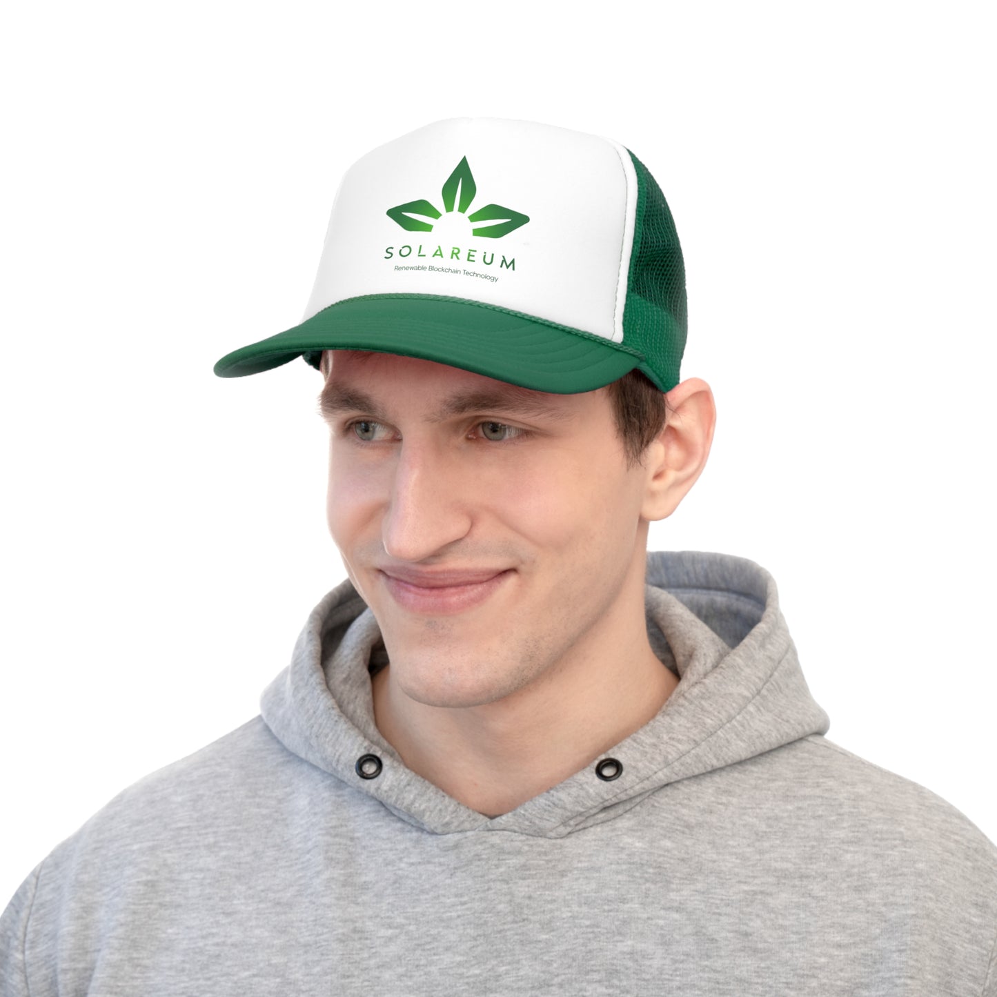 Green Logo Trucker Cap