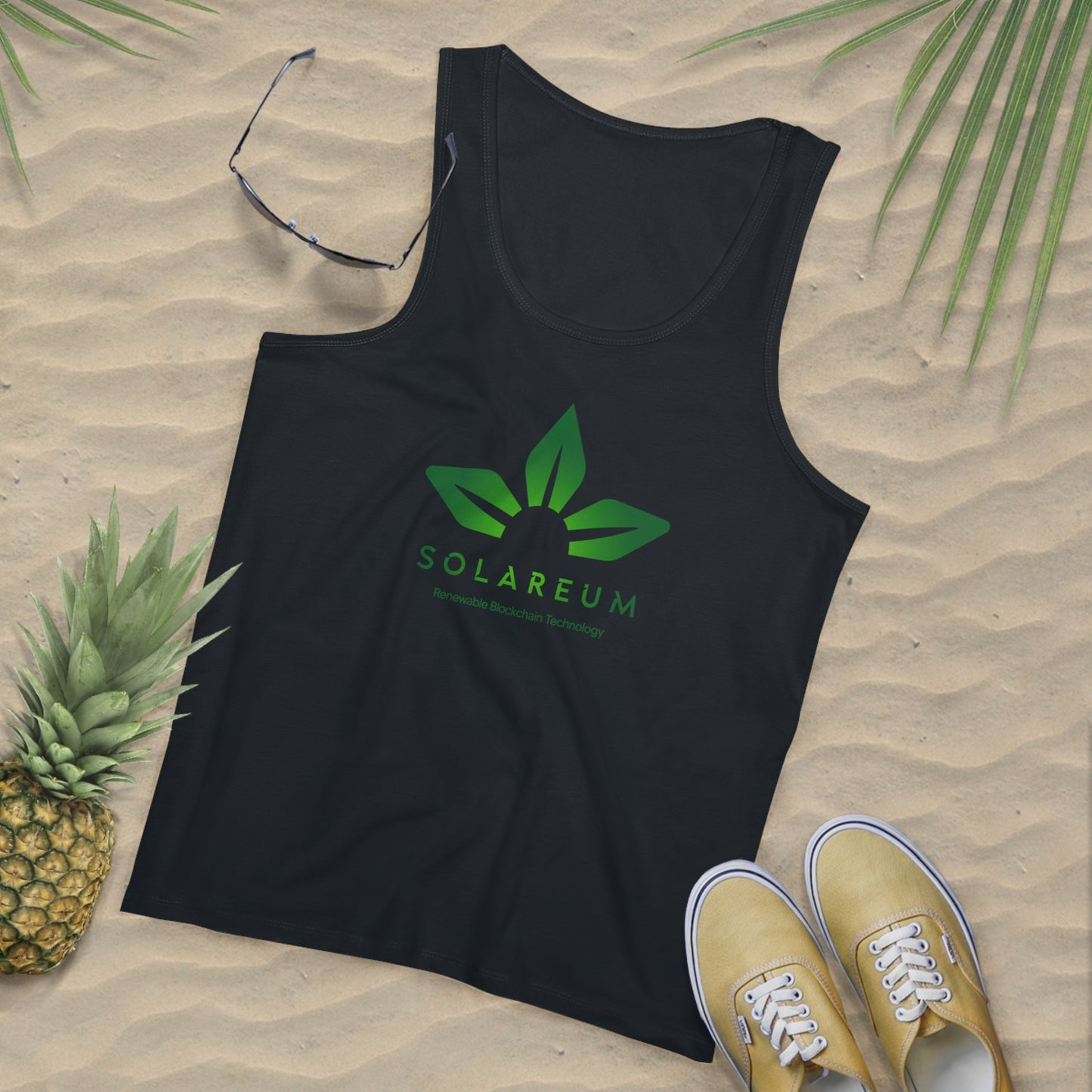 Men's Specter Green Logo Tank Top