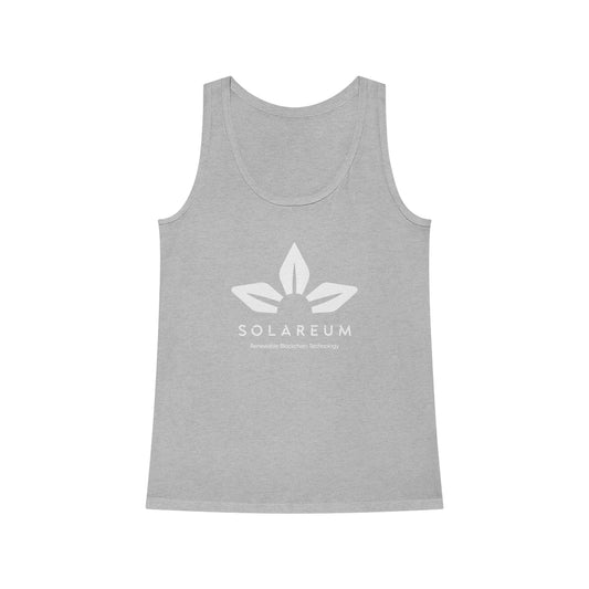 Women's Dreamer White Logo Tank Top