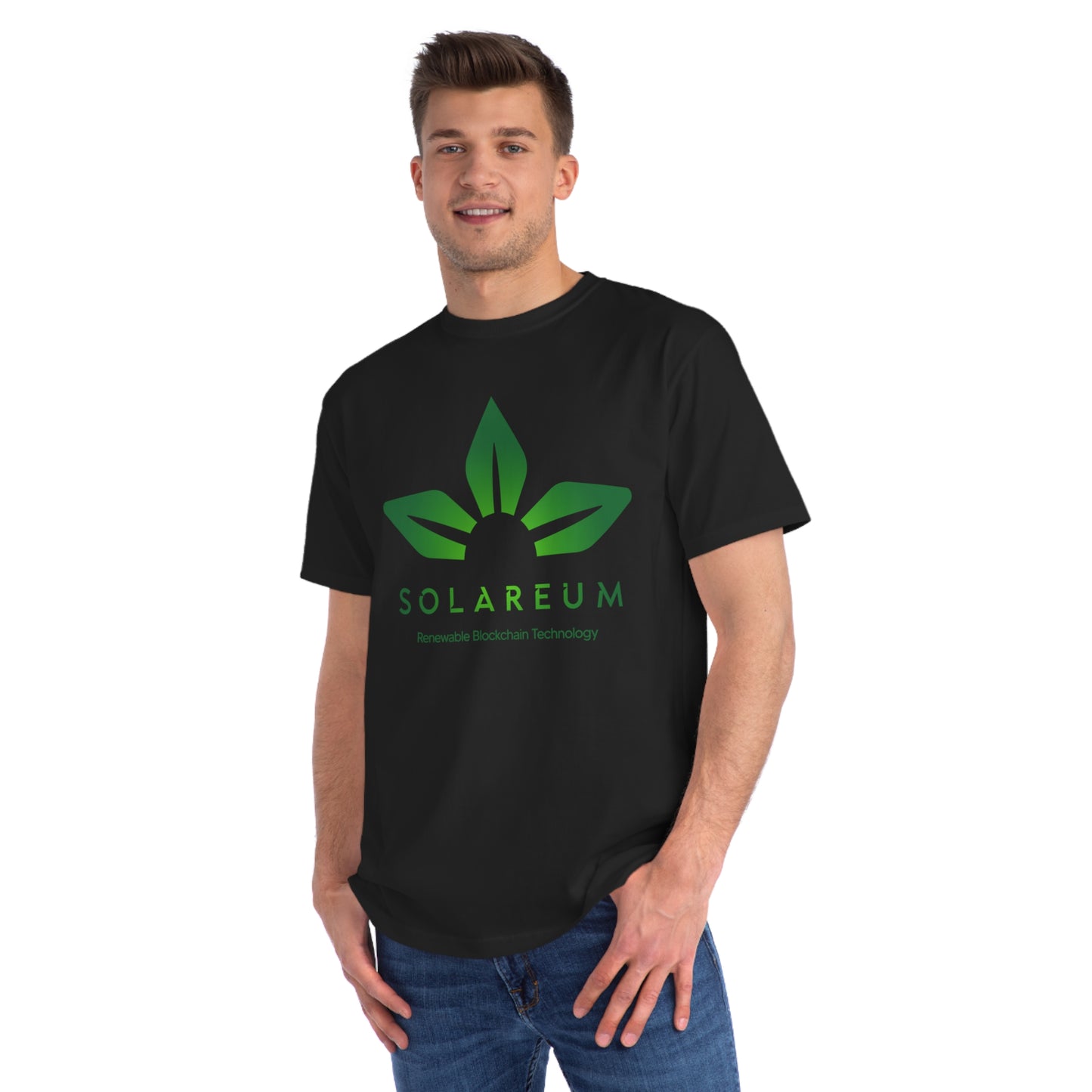 Organic Unisex Classic Green Logo T-Shirt