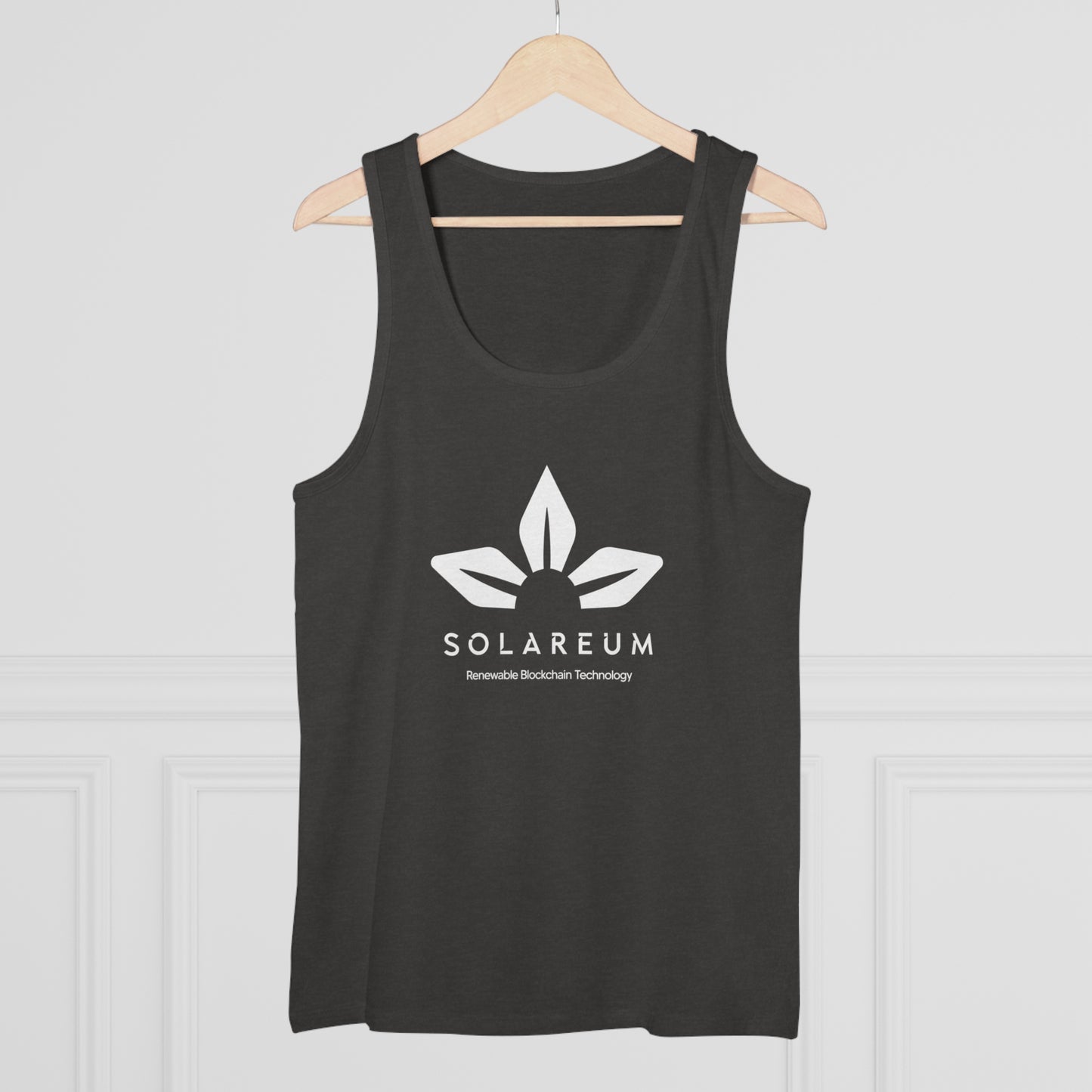 Men's Specter White Logo Tank Top