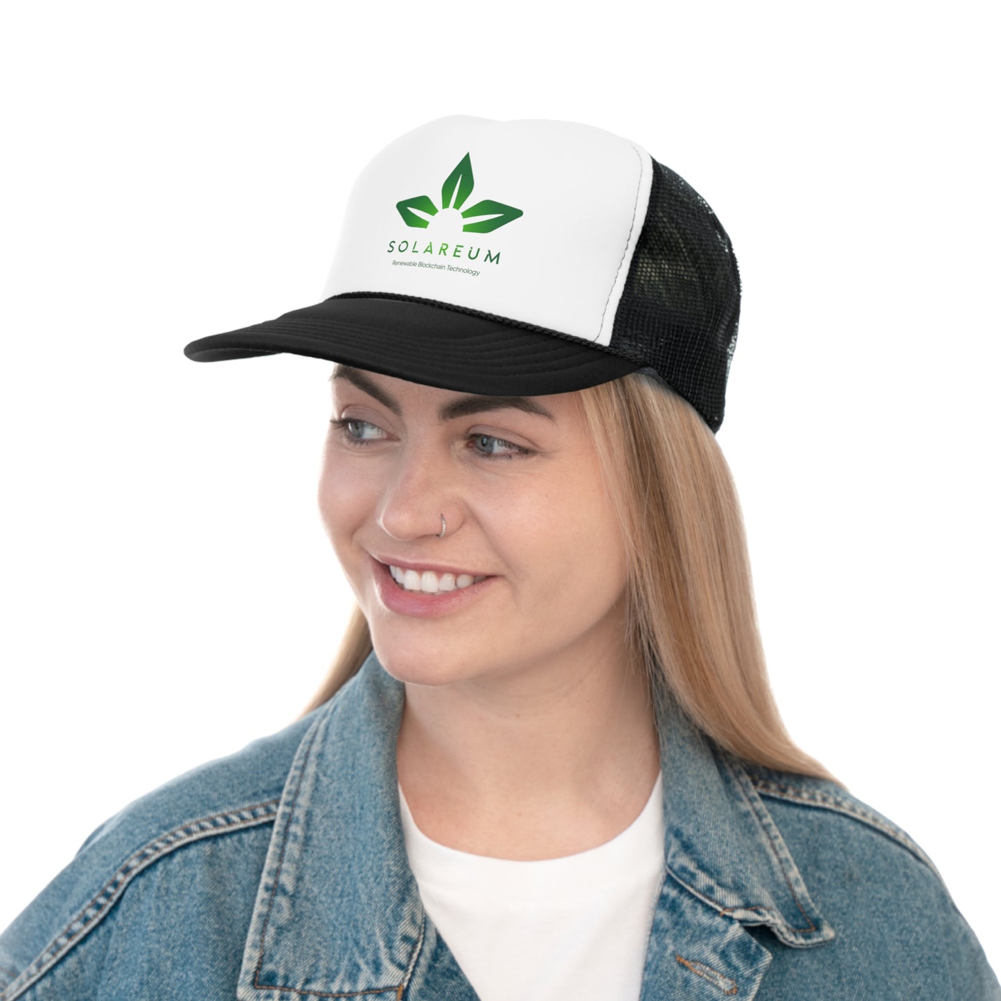 Green Logo Trucker Cap