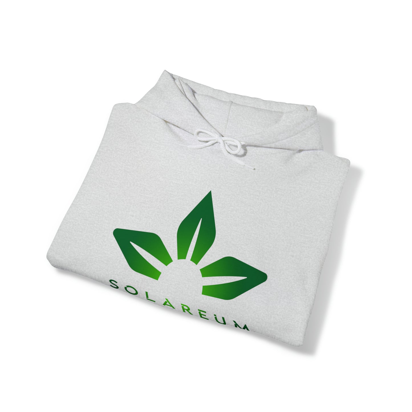 Unisex Heavy Blend™ Hooded, Green Logo, Sweatshirt