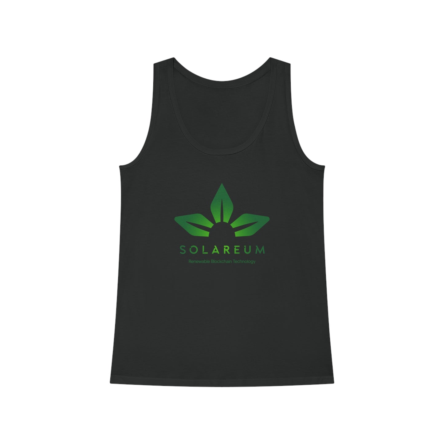 Women's Dreamer Green Logo Tank Top