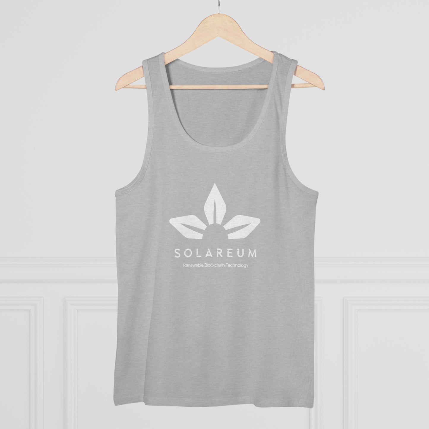 Men's Specter White Logo Tank Top