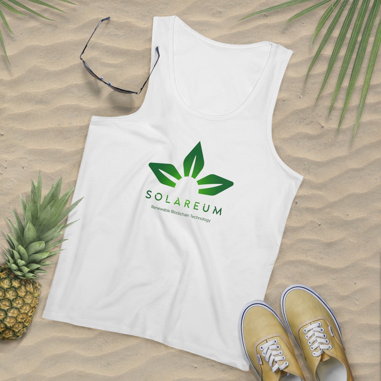 Men's Specter Green Logo Tank Top