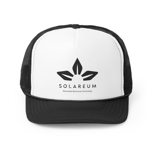 Black Logo Trucker Cap