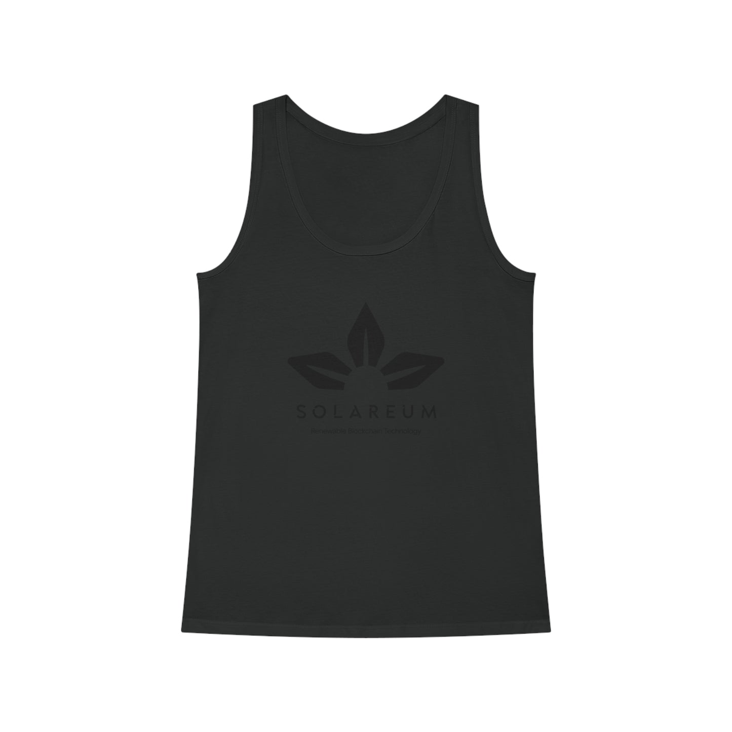 Women's Dreamer Black Logo Tank Top