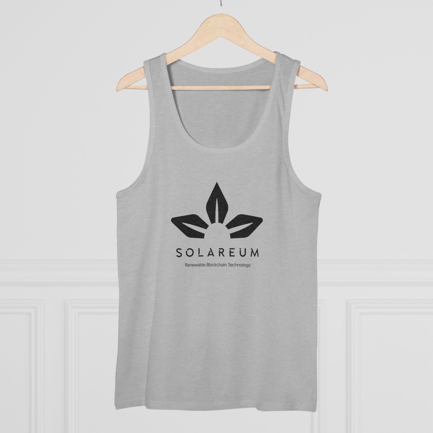 Men's Specter Black Logo Tank Top