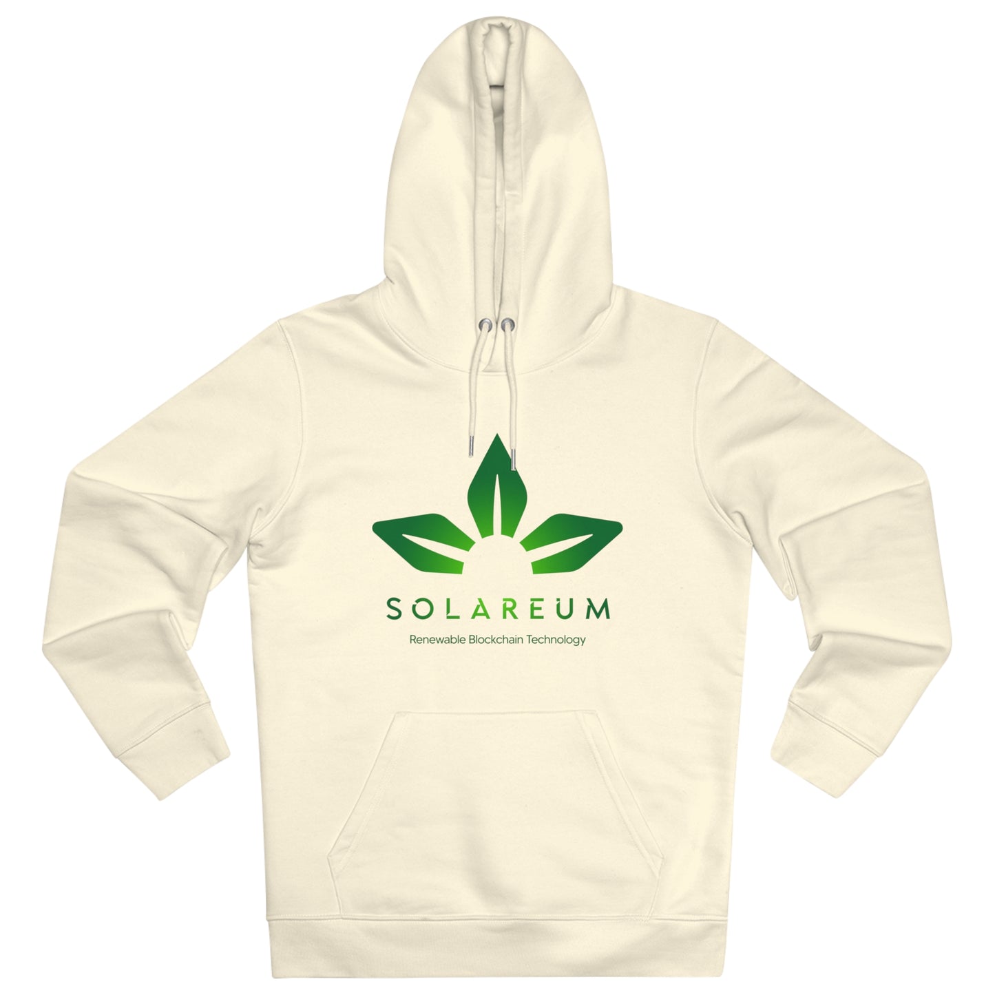 Organic Unisex Cruiser Green Logo Hoodie