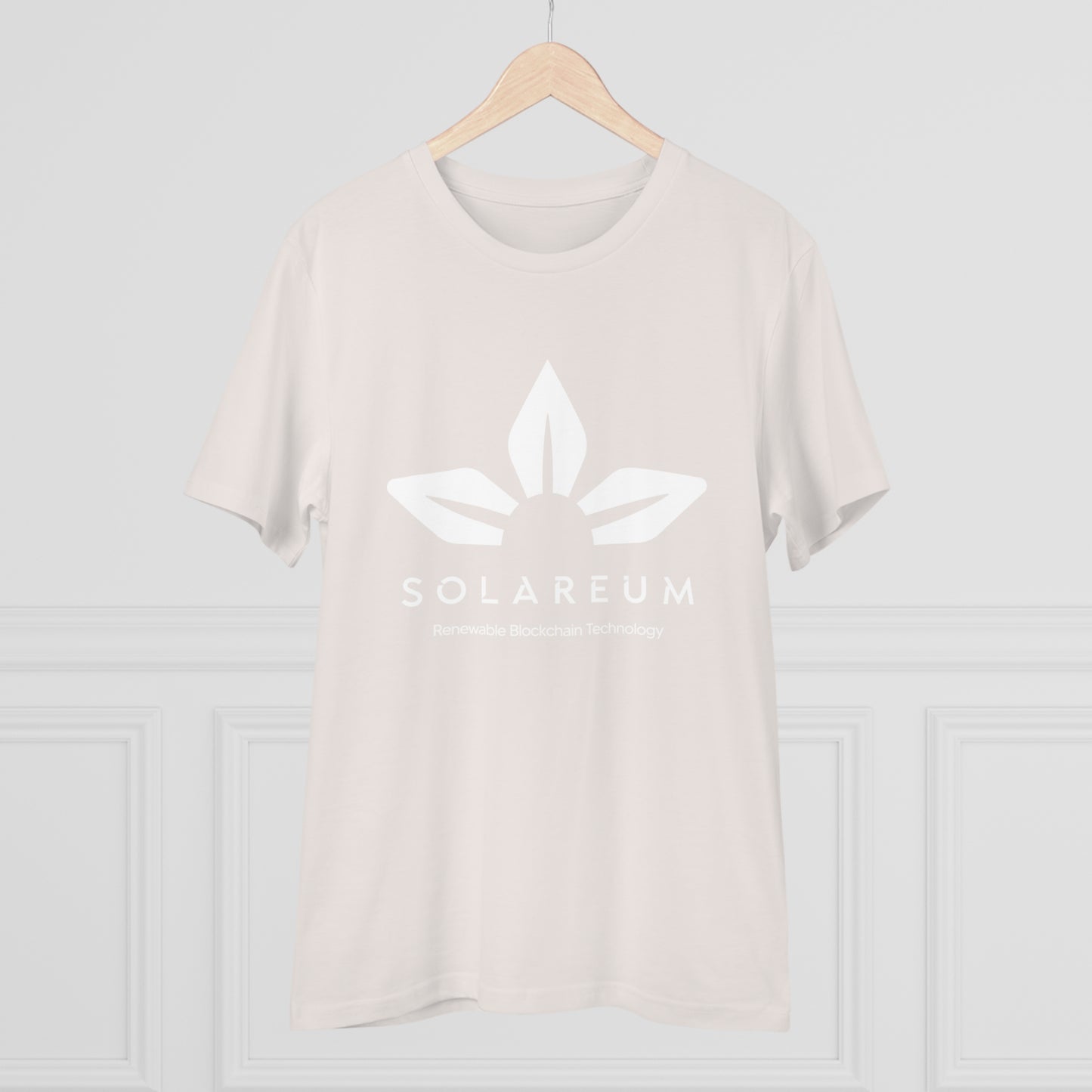 Organic Creator Tee, White Logo - Unisex