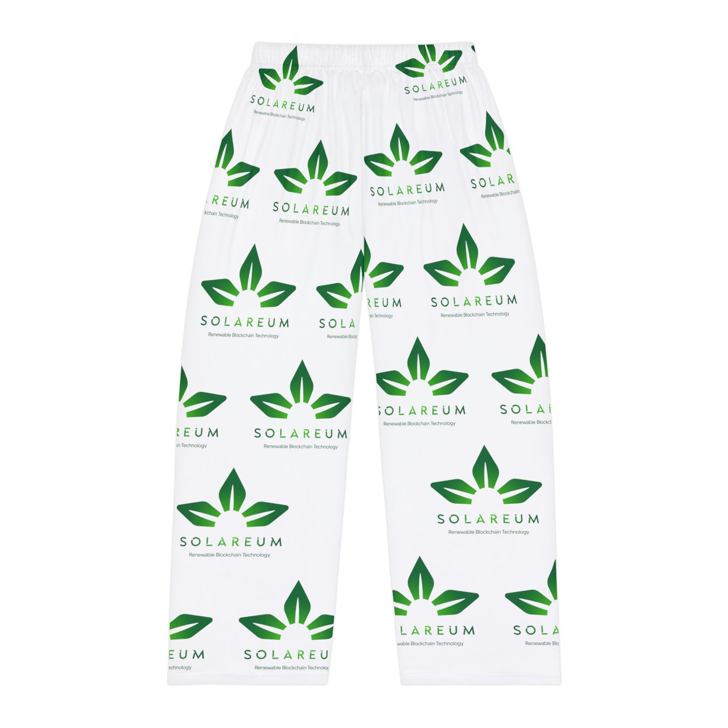 Men's Green Logo Pajama Pants