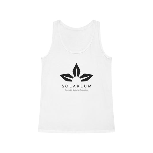 Women's Dreamer Black Logo Tank Top