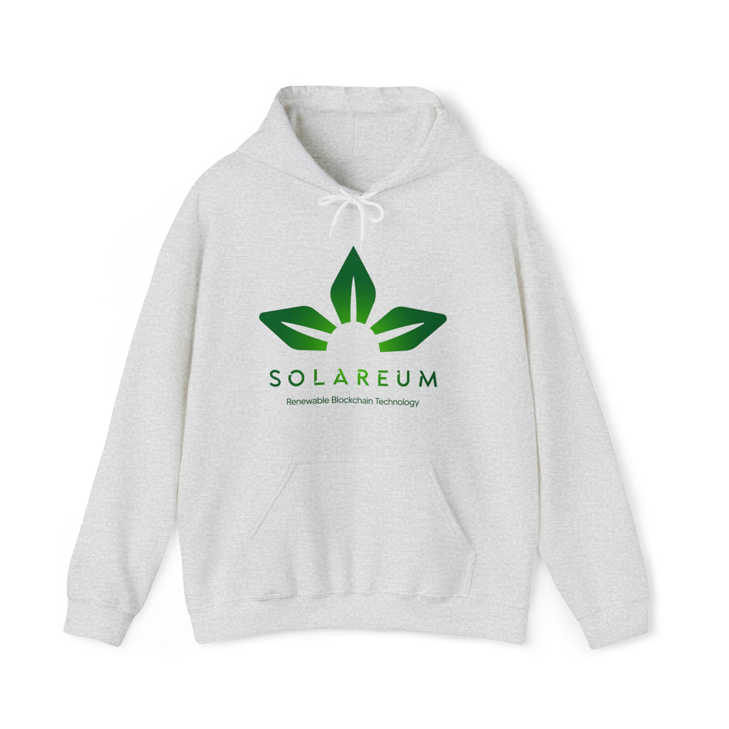 Unisex Heavy Blend™ Hooded, Green Logo, Sweatshirt