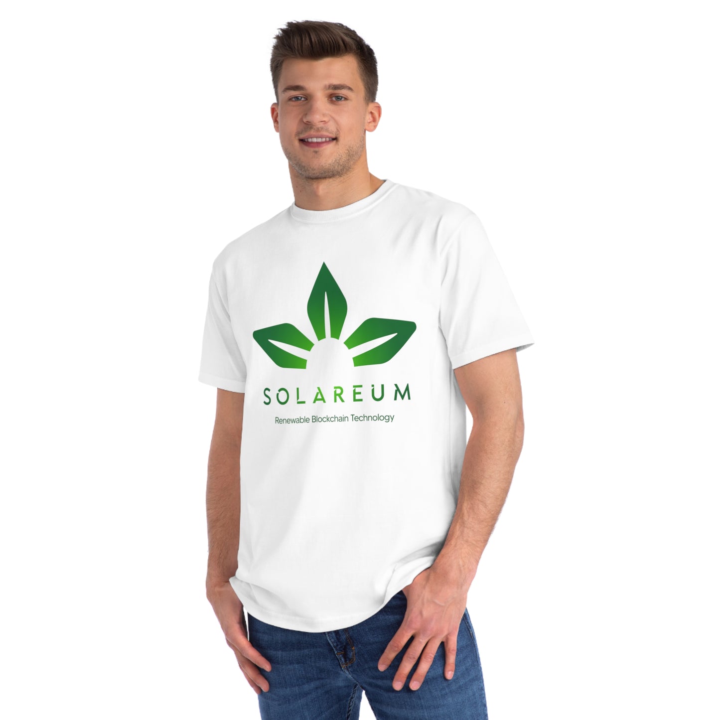 Organic Unisex Classic Green Logo T-Shirt