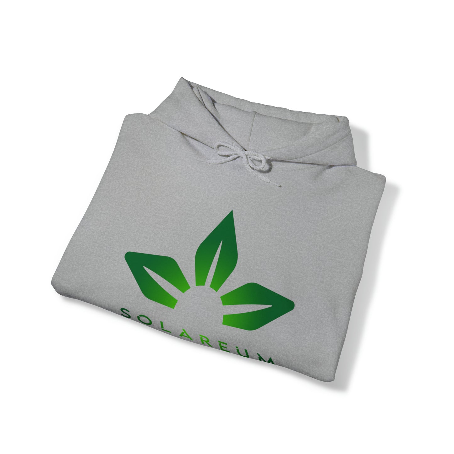 Unisex Heavy Blend™ Hooded, Green Logo, Sweatshirt